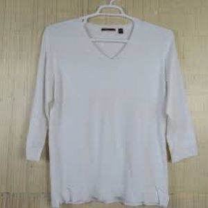 525 América women’s stretch, knit 3/4 sleeve sweater, new with tags size XL